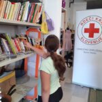 Rdeči križ, RK Novo mesto, otrok, knjige, šolske potrebščine